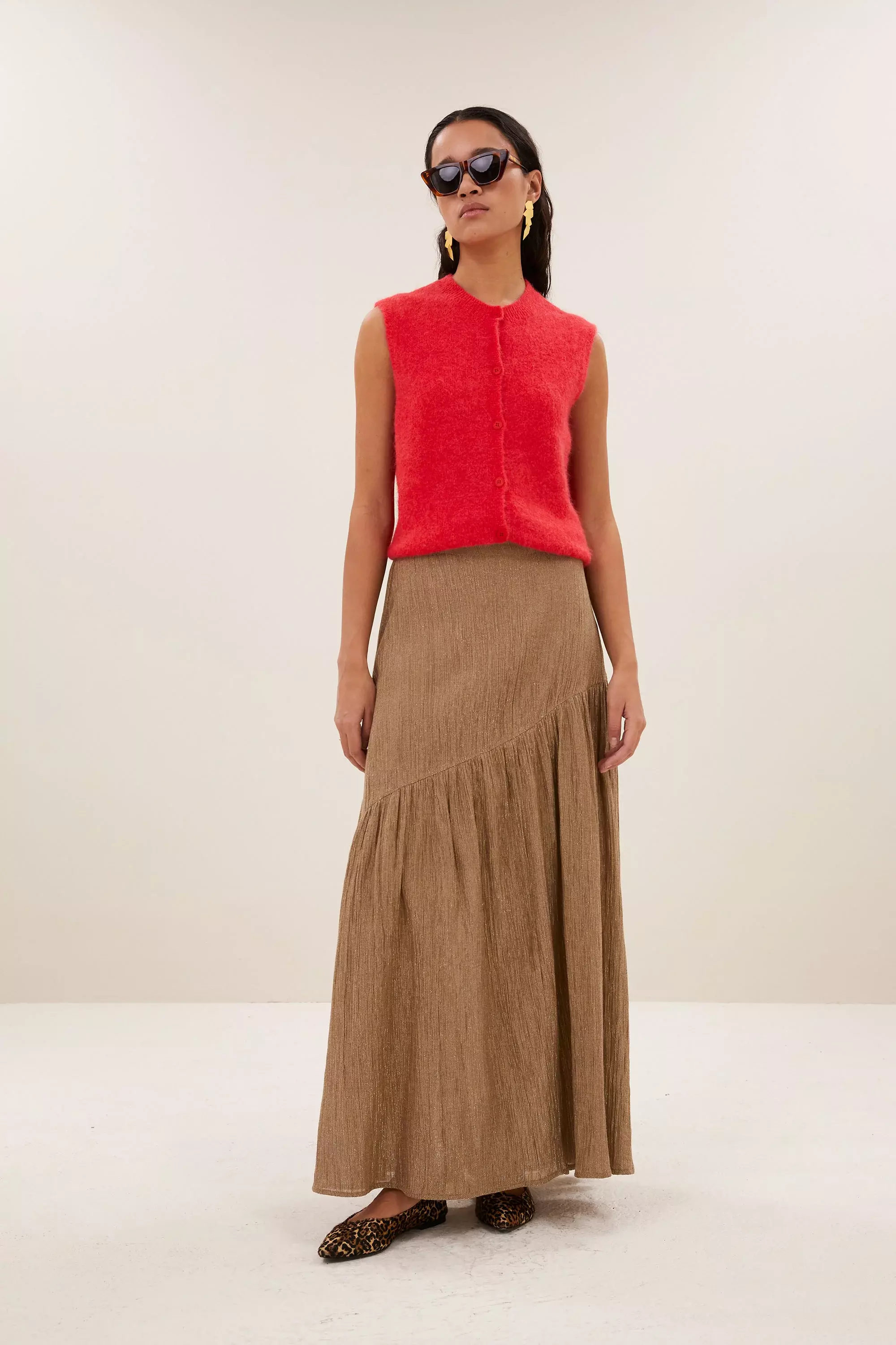 by-bar Lipstick Meya Spencer Pullunder Damen rot